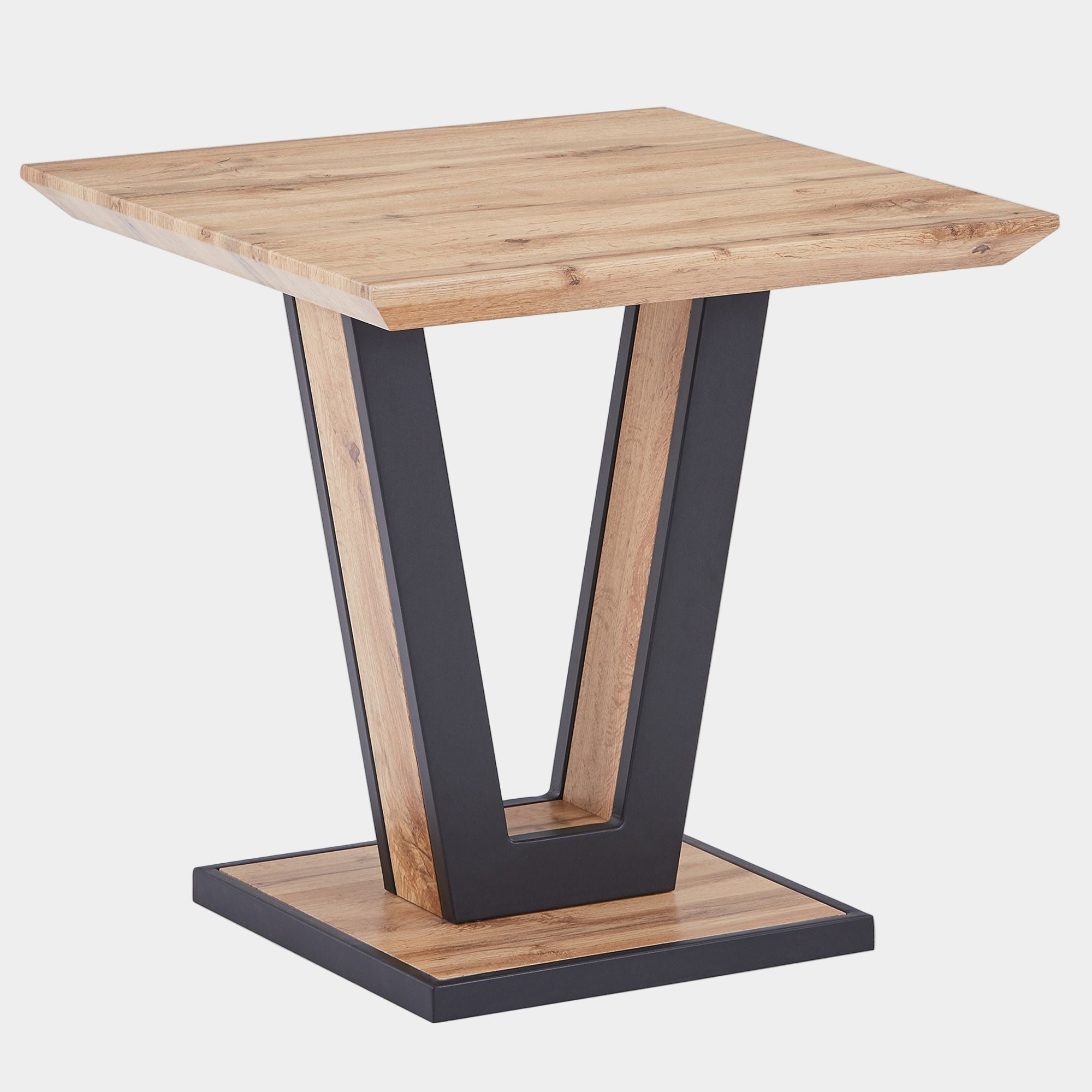 Forna Accent Table in Natural and Black