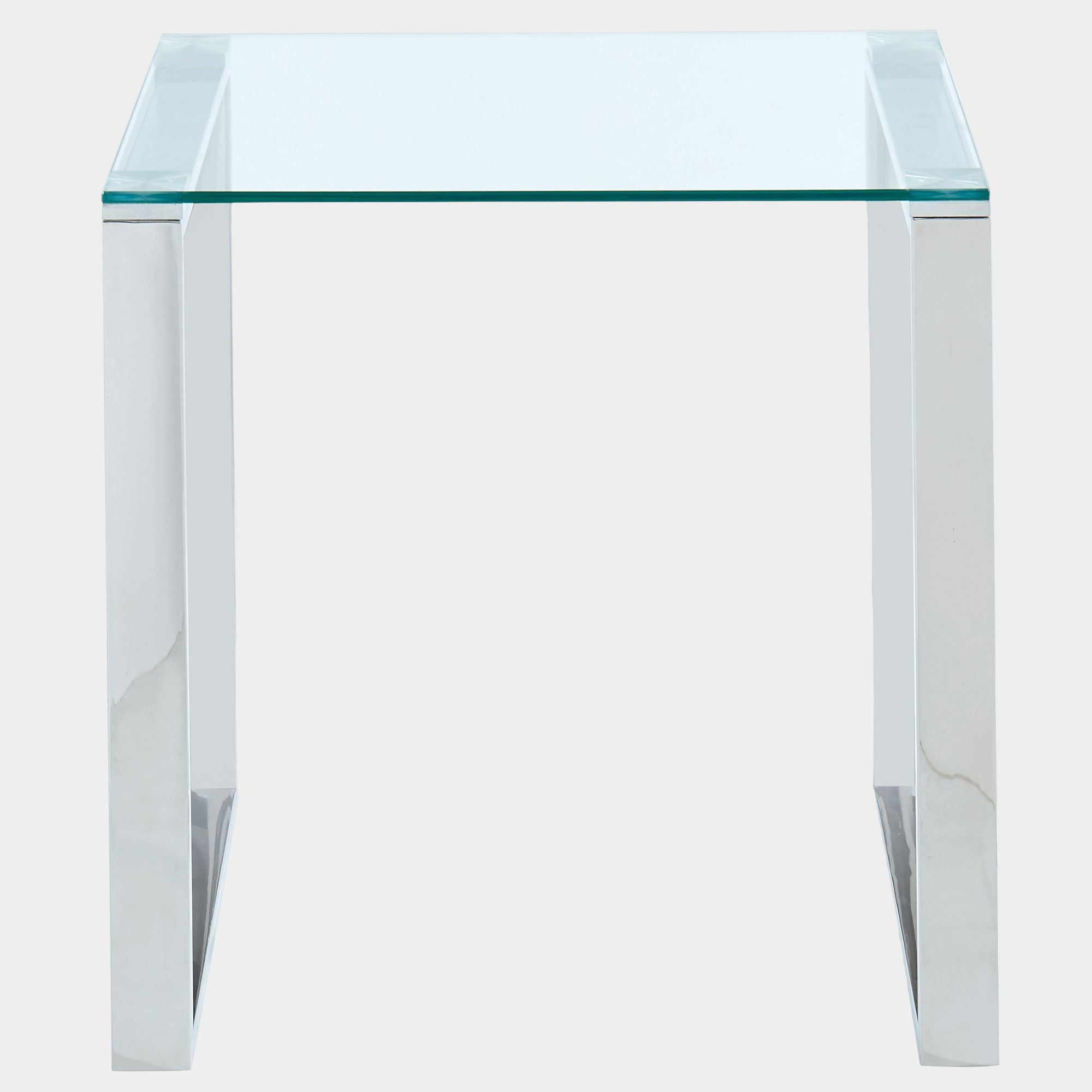 Zevon Accent Table in Silver
