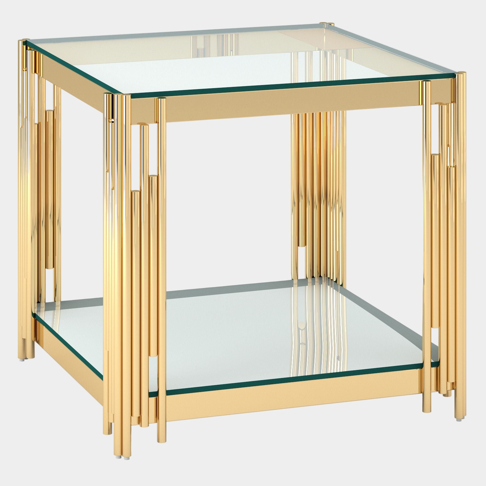 Estrel Large Accent Table in Gold