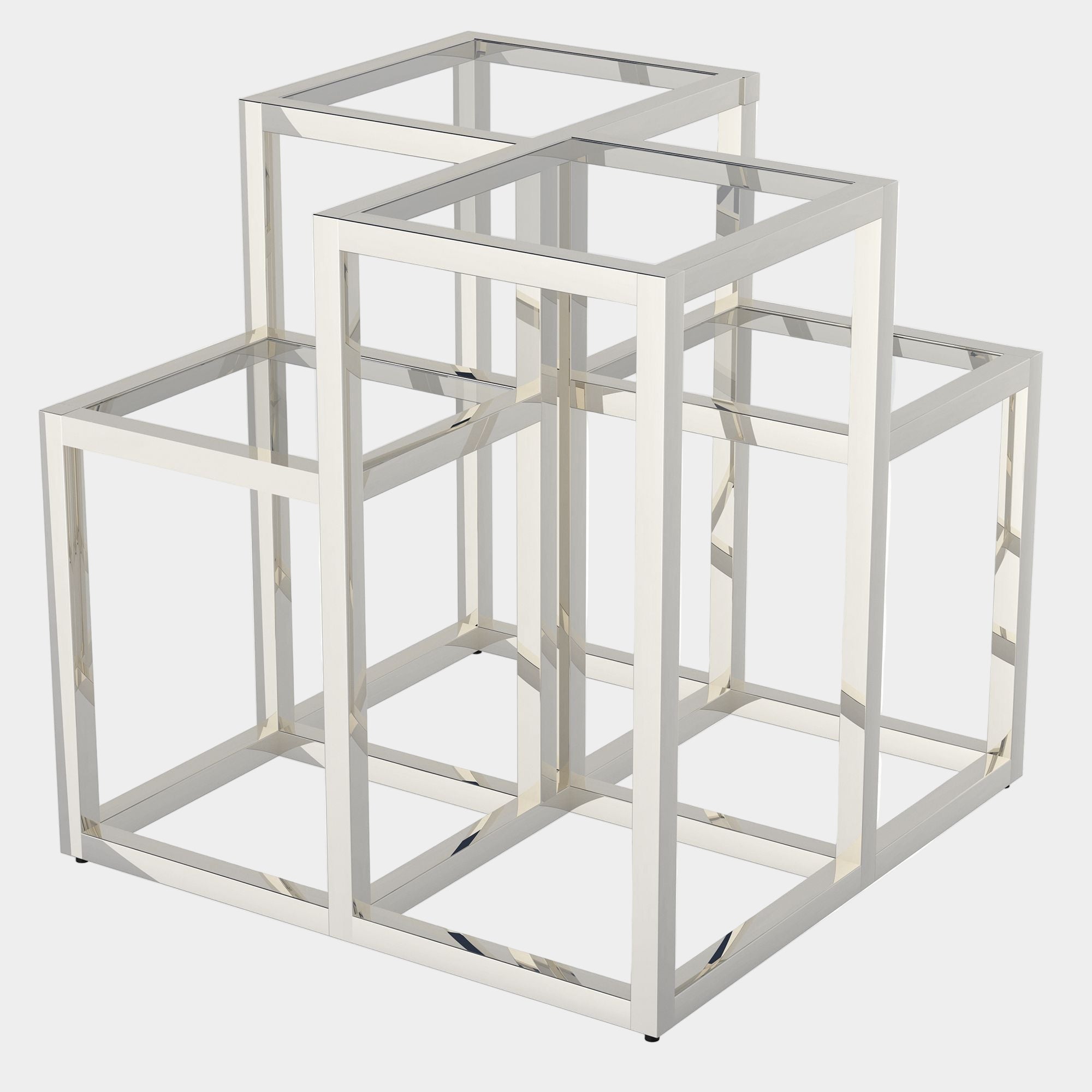 Casini Accent Table in Silver