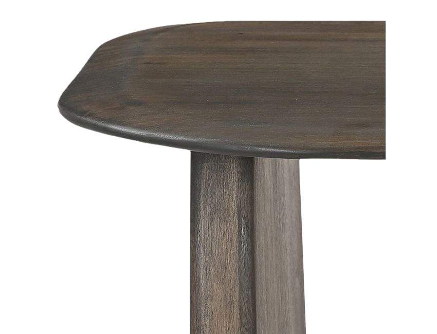 Bazul Organic Accent Table in Mocha