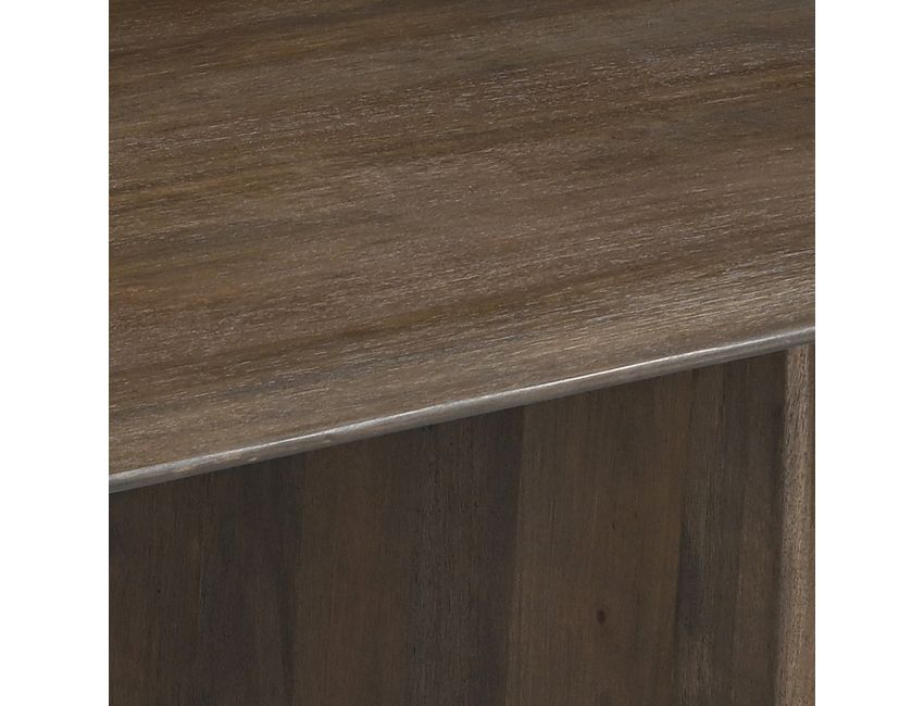 Bazul Organic Accent Table in Mocha