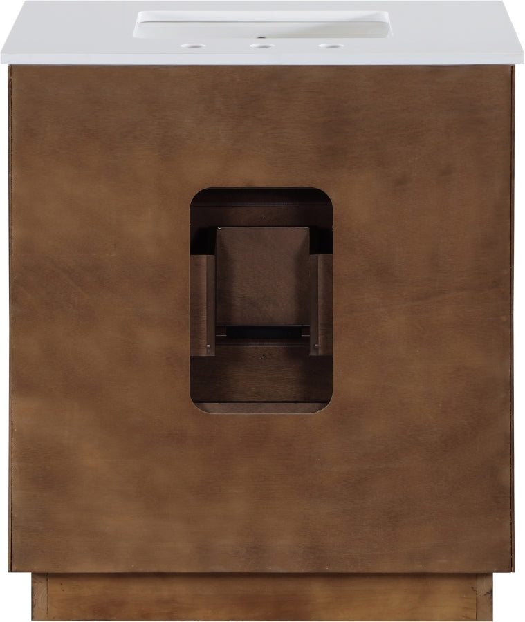 Meuble-lavabo mural pour salle de bain avec lavabo inclus