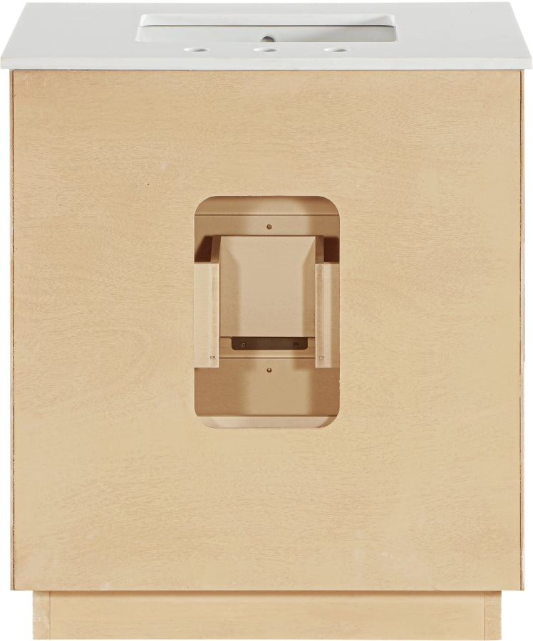 Meuble-lavabo mural pour salle de bain avec lavabo inclus