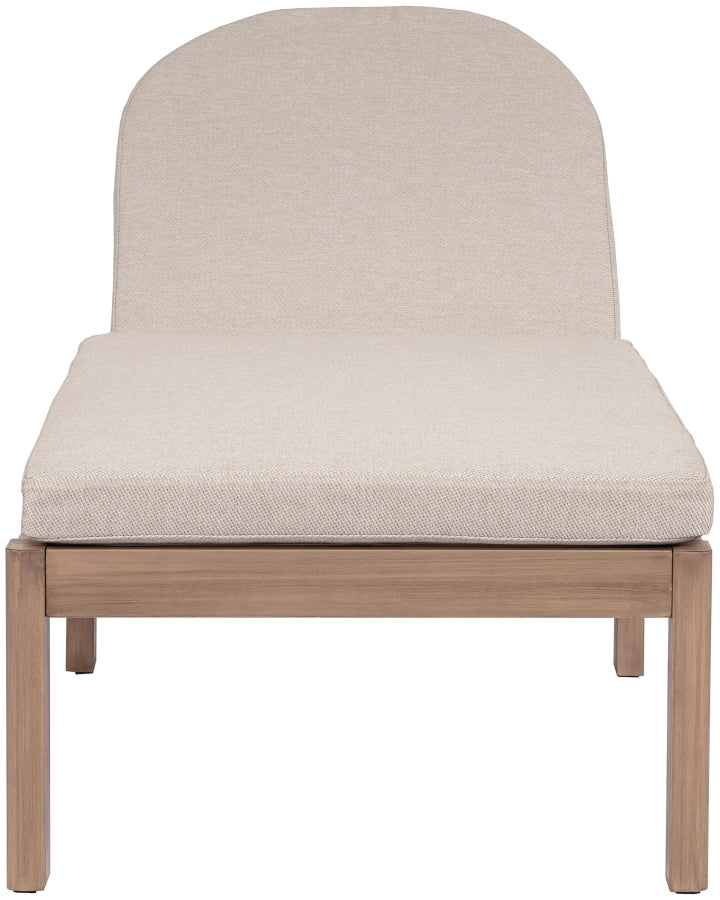 Newport Water Resistant Fabric Upholstered Outdoor Patio Lounge Chair