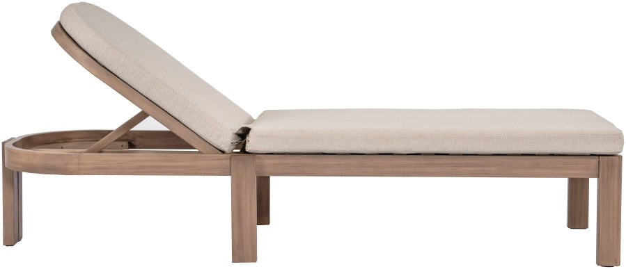 Newport Water Resistant Fabric Upholstered Outdoor Patio Lounge Chair
