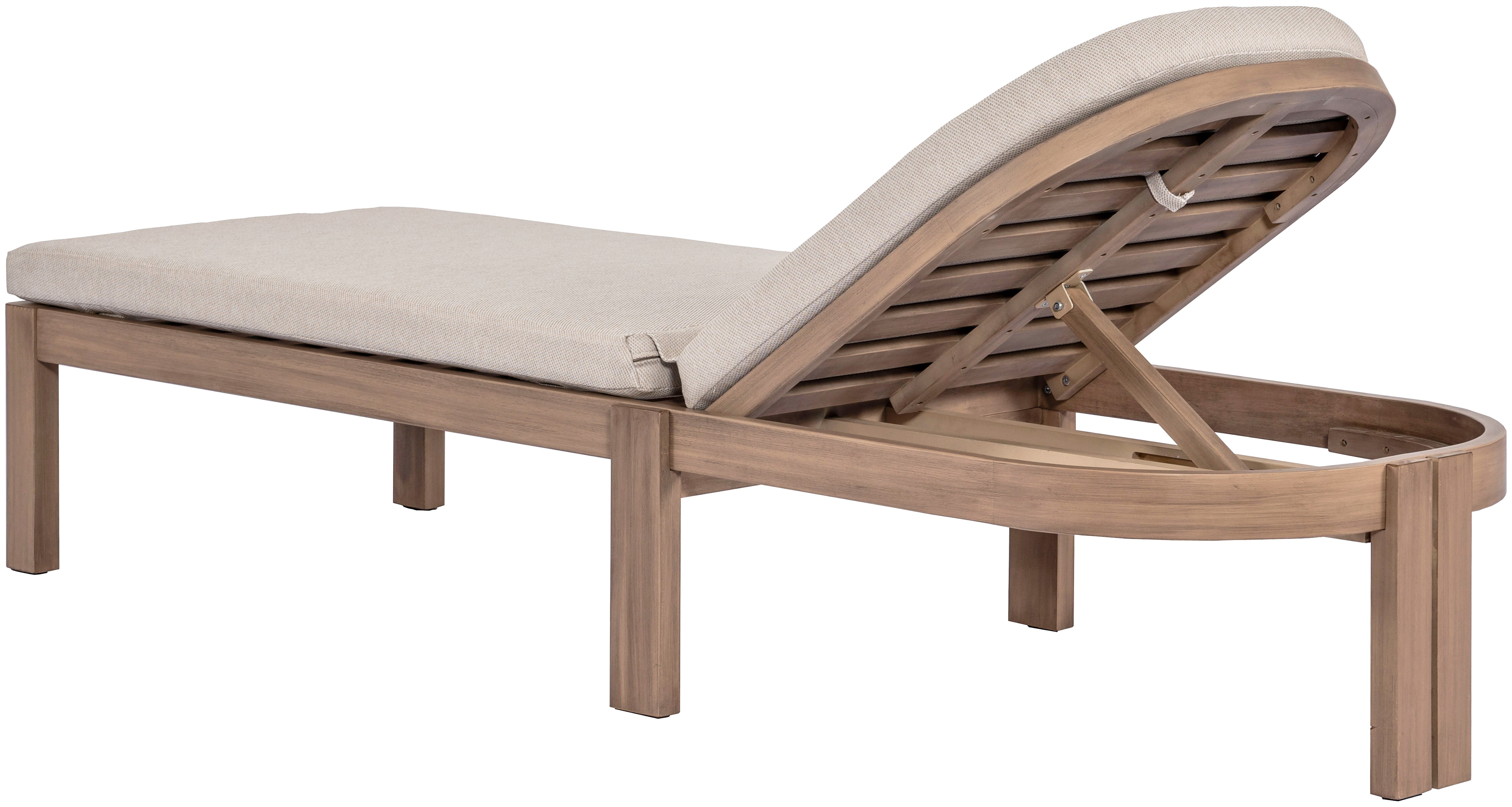Newport Water Resistant Fabric Upholstered Outdoor Patio Lounge Chair