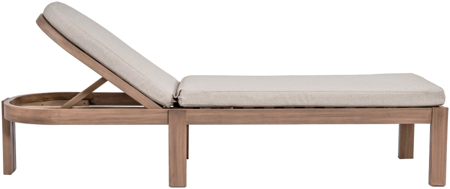 Newport Water Resistant Fabric Upholstered Outdoor Patio Lounge Chair