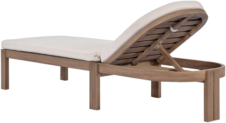 Newport Water Resistant Fabric Upholstered Outdoor Patio Lounge Chair