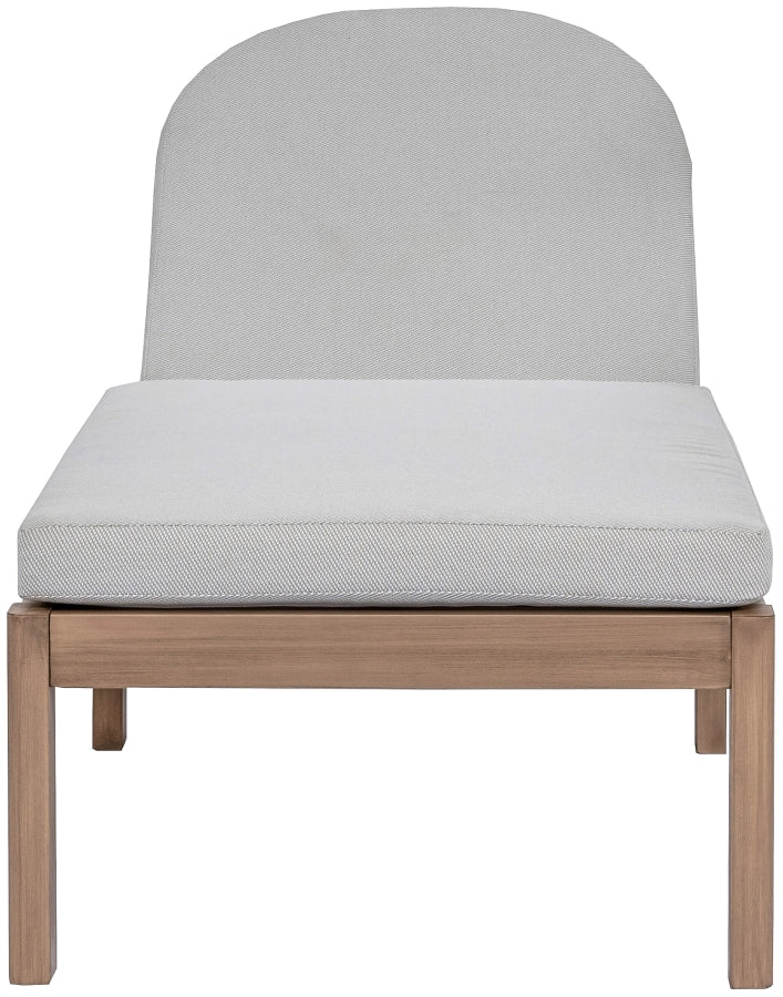 Newport Water Resistant Fabric Upholstered Outdoor Patio Lounge Chair