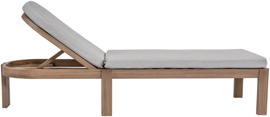 Newport Water Resistant Fabric Upholstered Outdoor Patio Lounge Chair