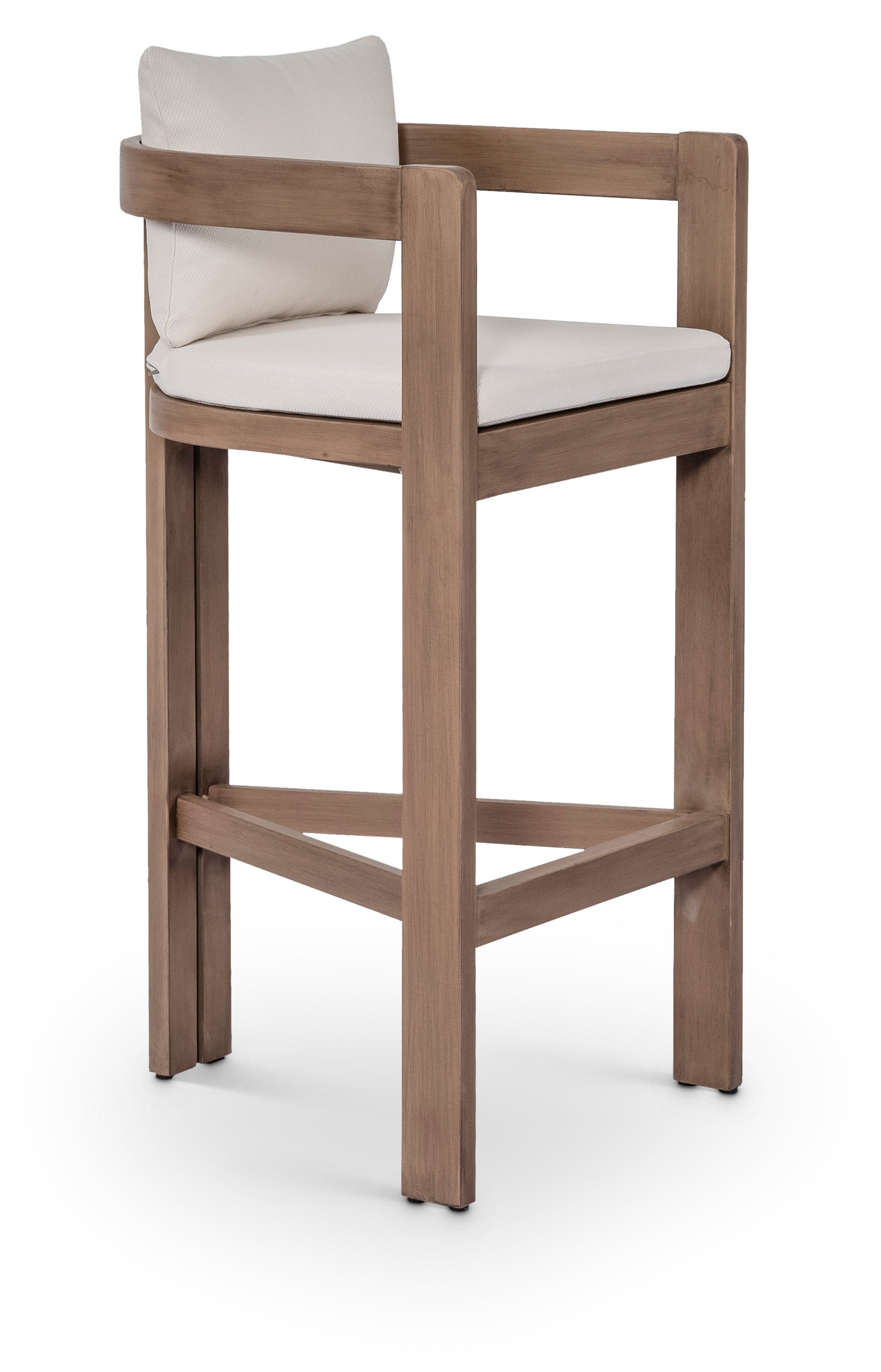 Newport Water Resistant Fabric Upholstered Outdoor Patio Bar Stool