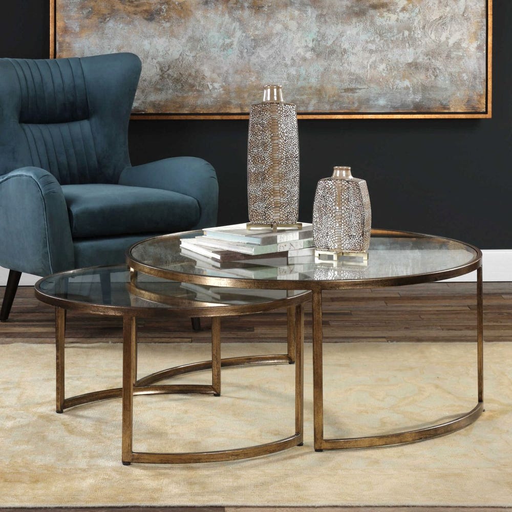 Rhea Nesting Coffee Tables, S/2