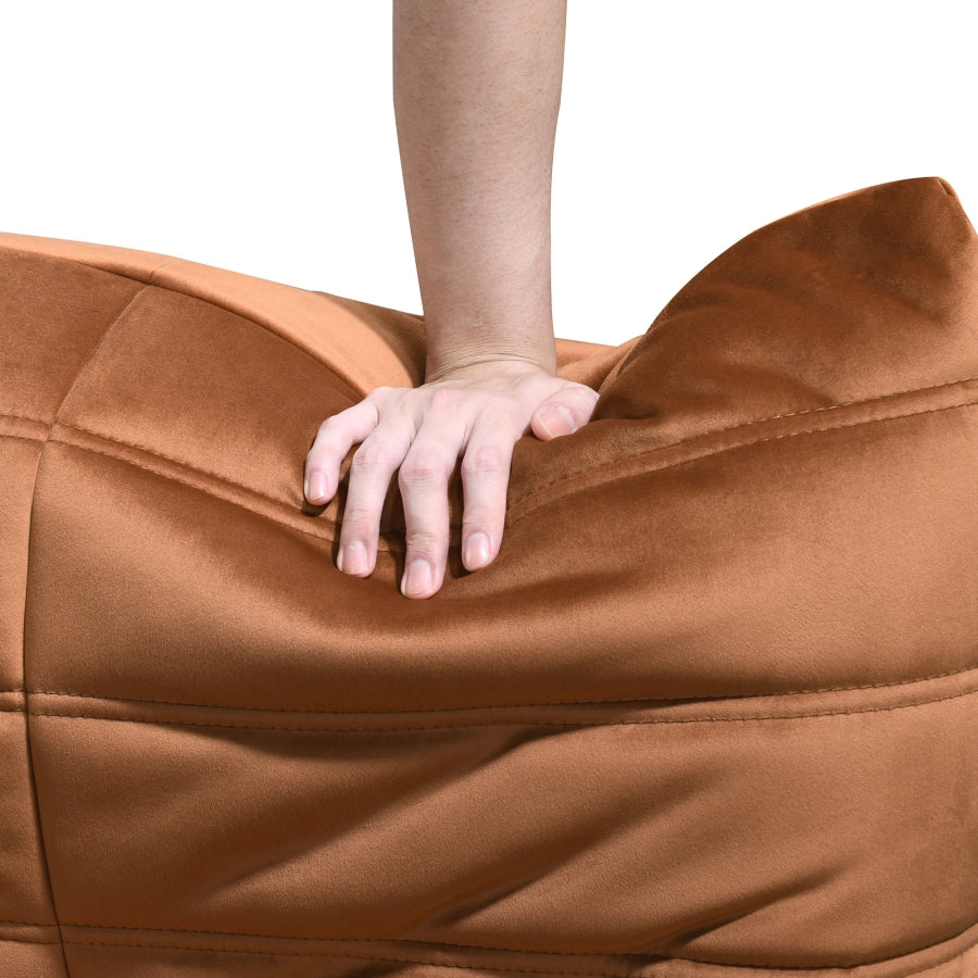 Fauteuil d'appoint rembourré en chenille Vivi 