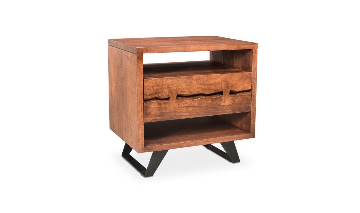Madagascar Nightstand With Legs
