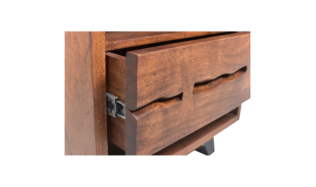 Madagascar Nightstand With Legs