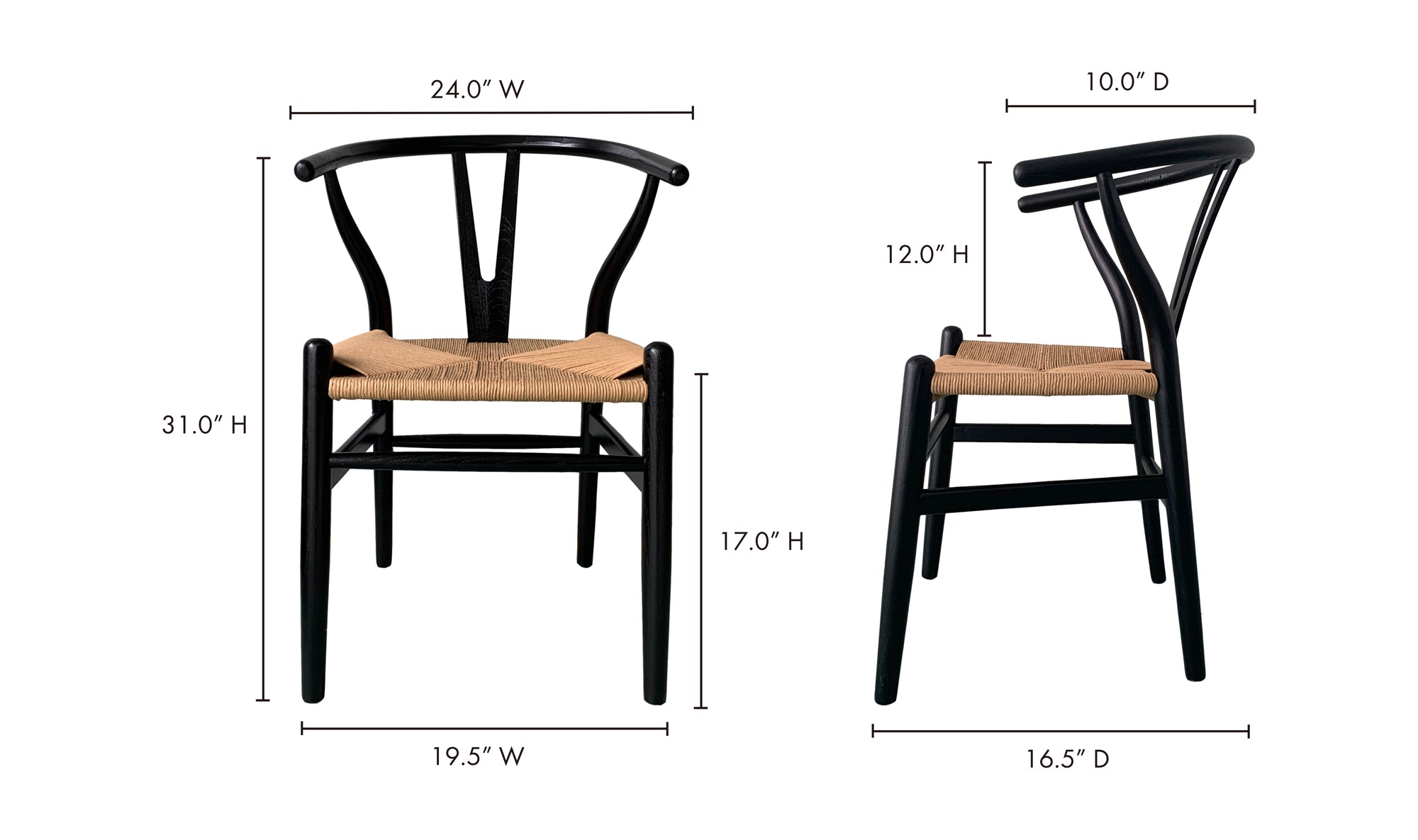 Ventana Dining Chair Set of 2