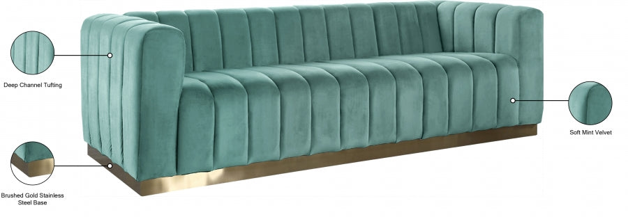 Marlon Velvet Sofa