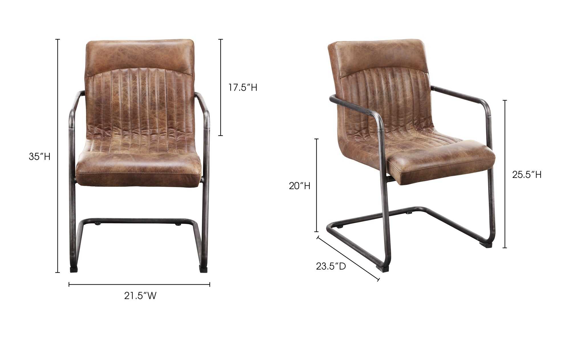 Ansel Arm Chair Set of 2