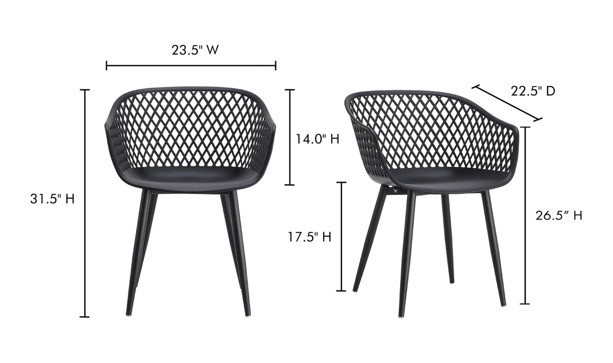 Piazza Outdoor Chair Set of Two