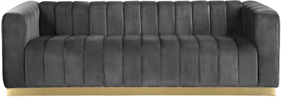 Marlon Velvet Sofa