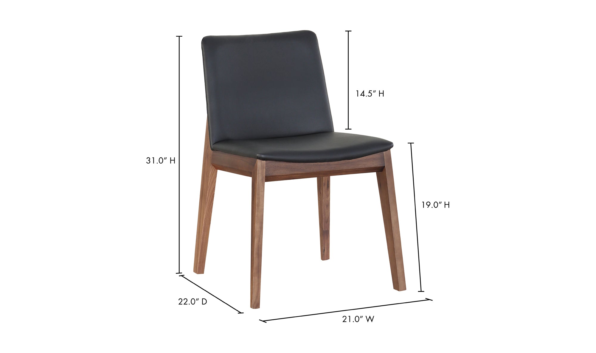 Deco Dining Chair Set of 2