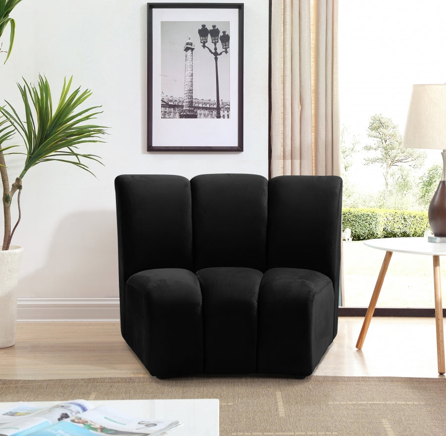 Fauteuil d'appoint rembourré en chenille Vivi 