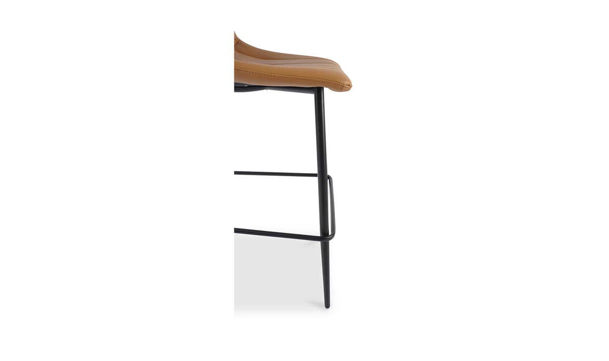 Alibi Counter Stool Matte Black -Set of Two