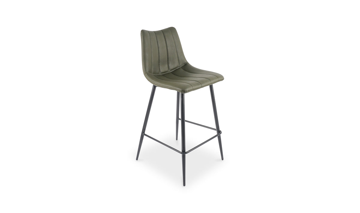 Alibi Counter Stool Matte Black -Set of Two