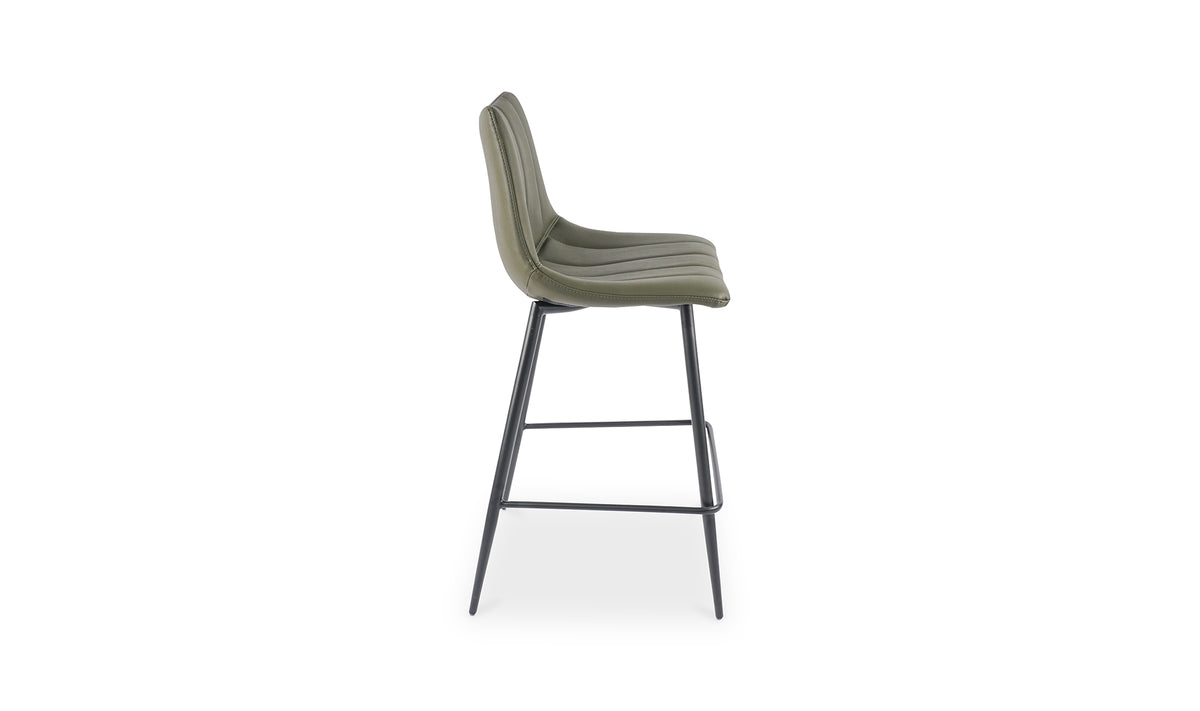 Alibi Counter Stool Matte Black -Set of Two