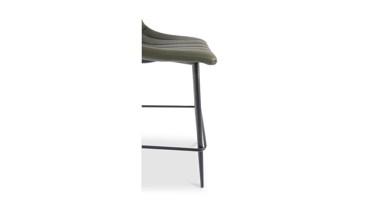 Alibi Counter Stool Matte Black -Set of Two
