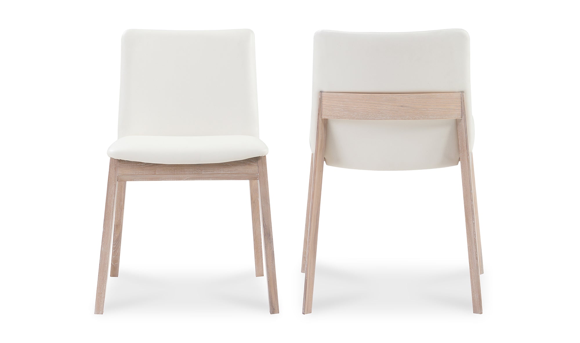 Deco Oak Dining Chair Set Of 2