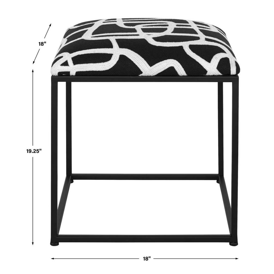 Twists and Turns Accent Stool