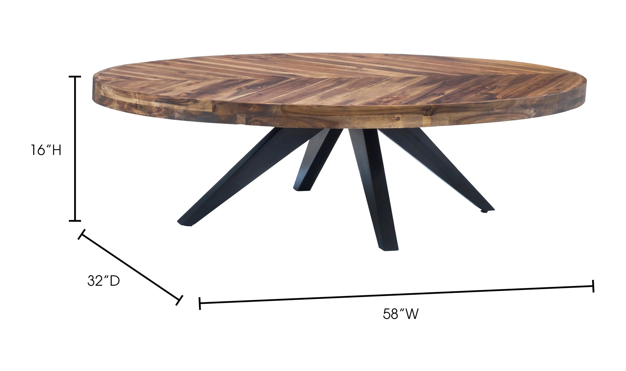 Parq Oval Coffee Table