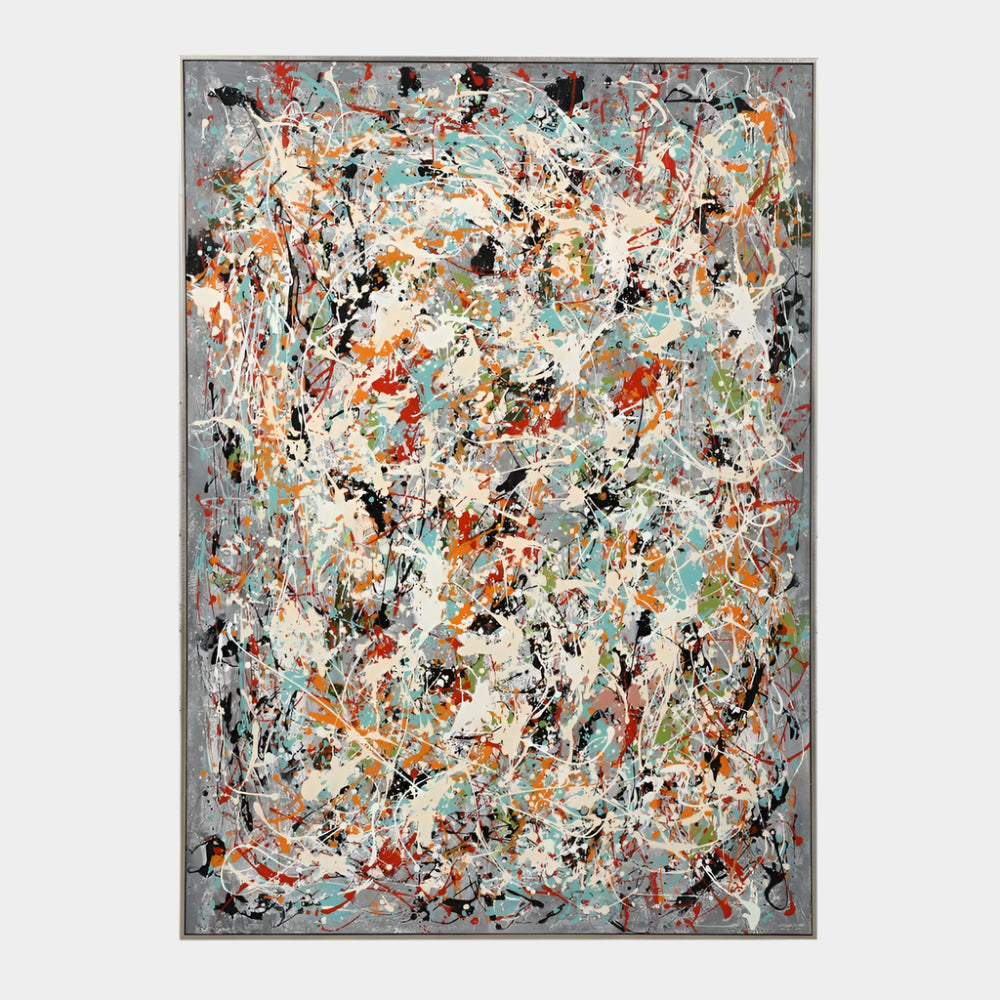 Organized Chaos Hand Painted Canvas
