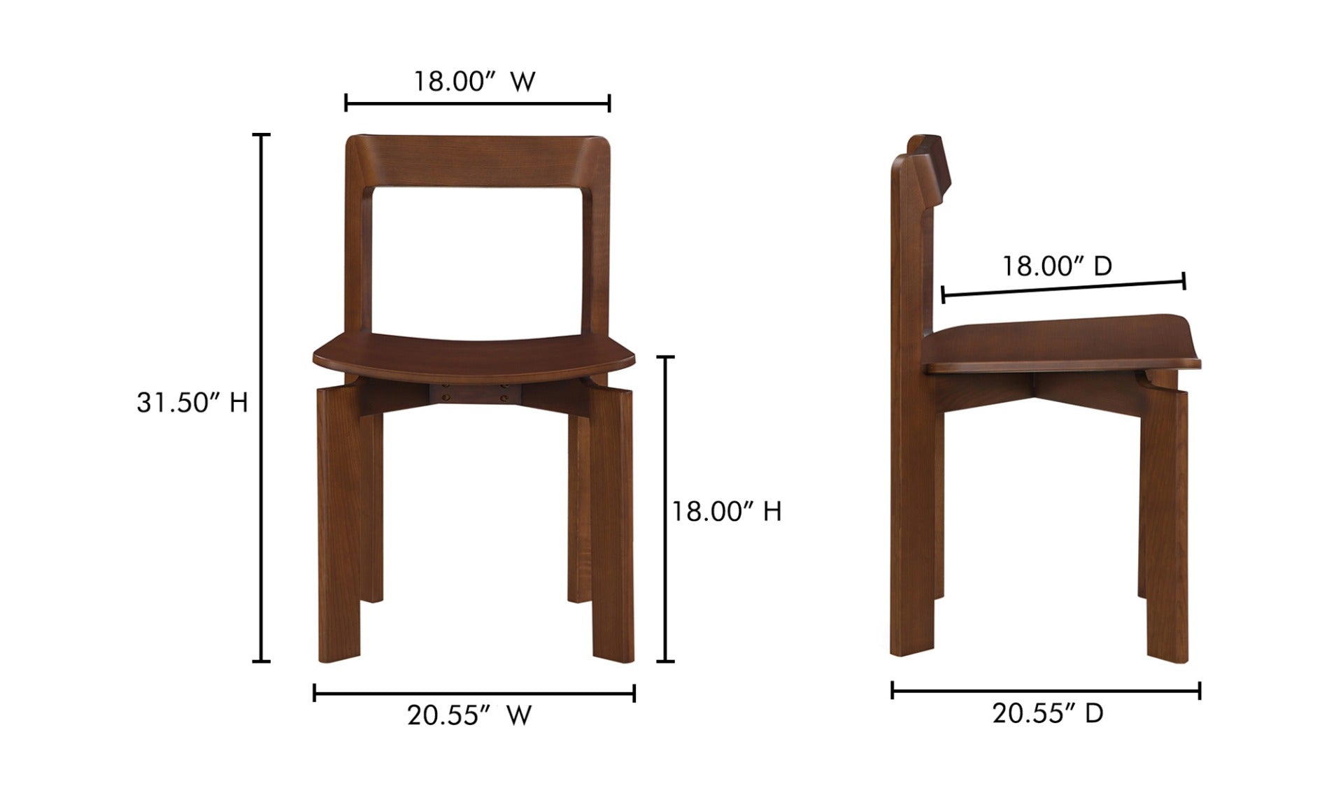 Daifuku Dining Chair Set Of 2