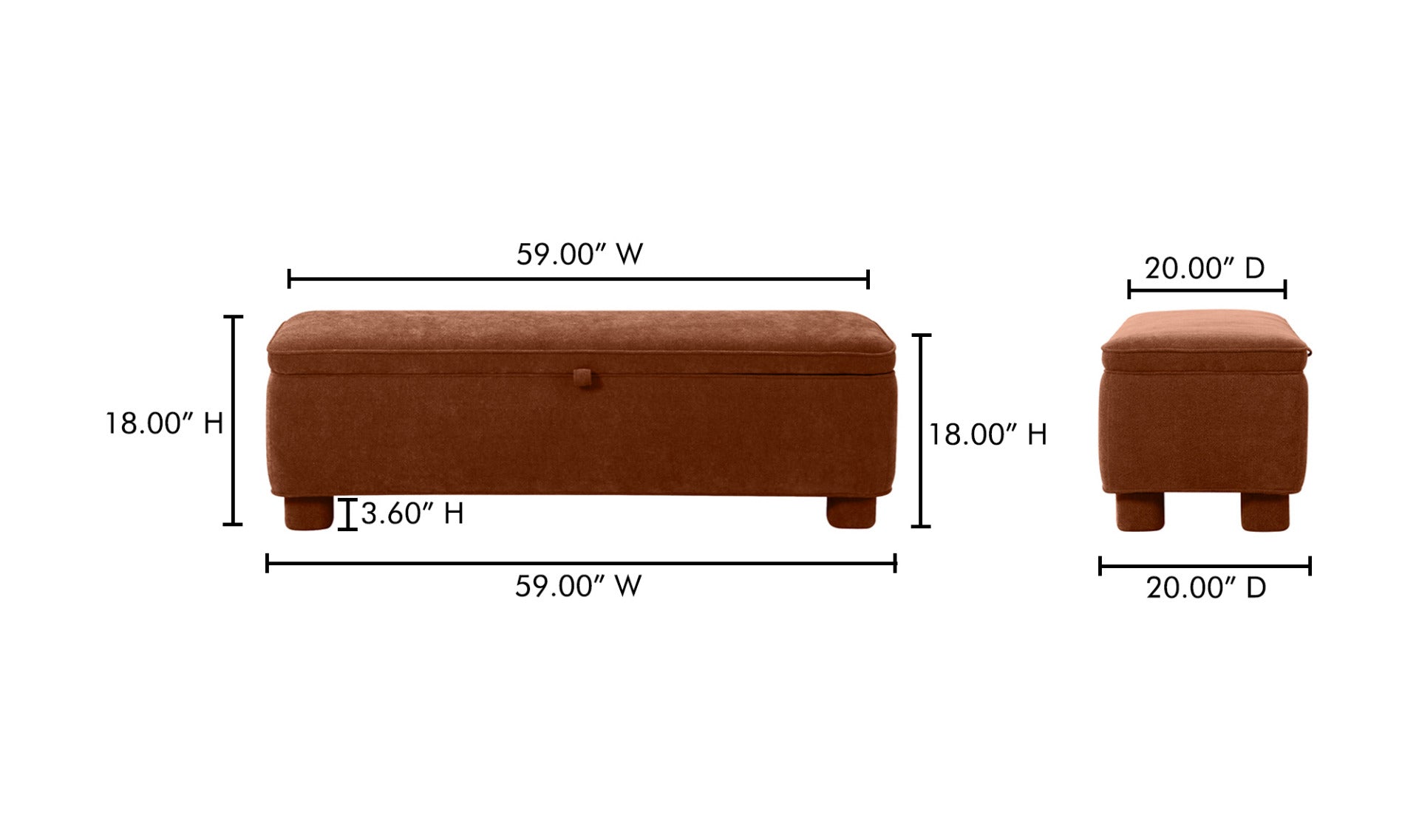 Ichigo Storage Bench