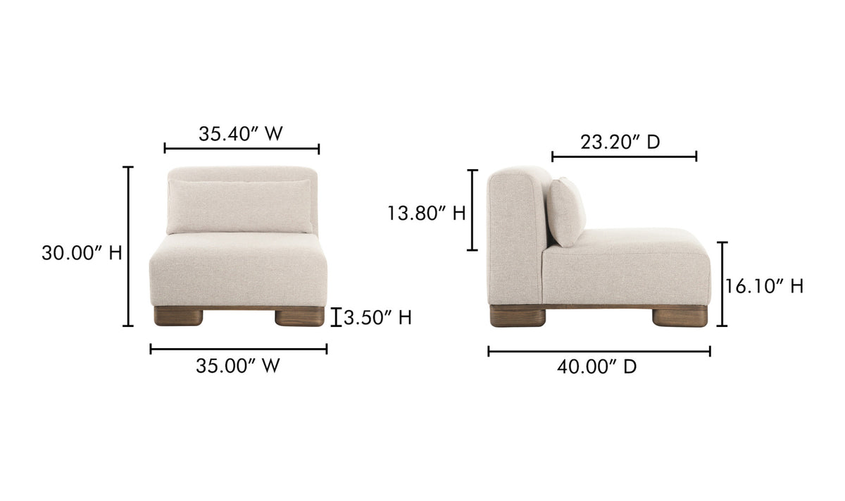 June Slipper Chair