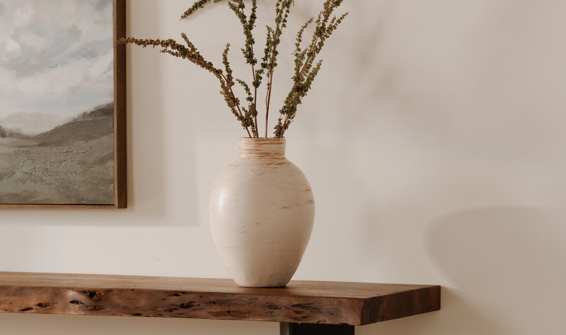 Bent Console Table
