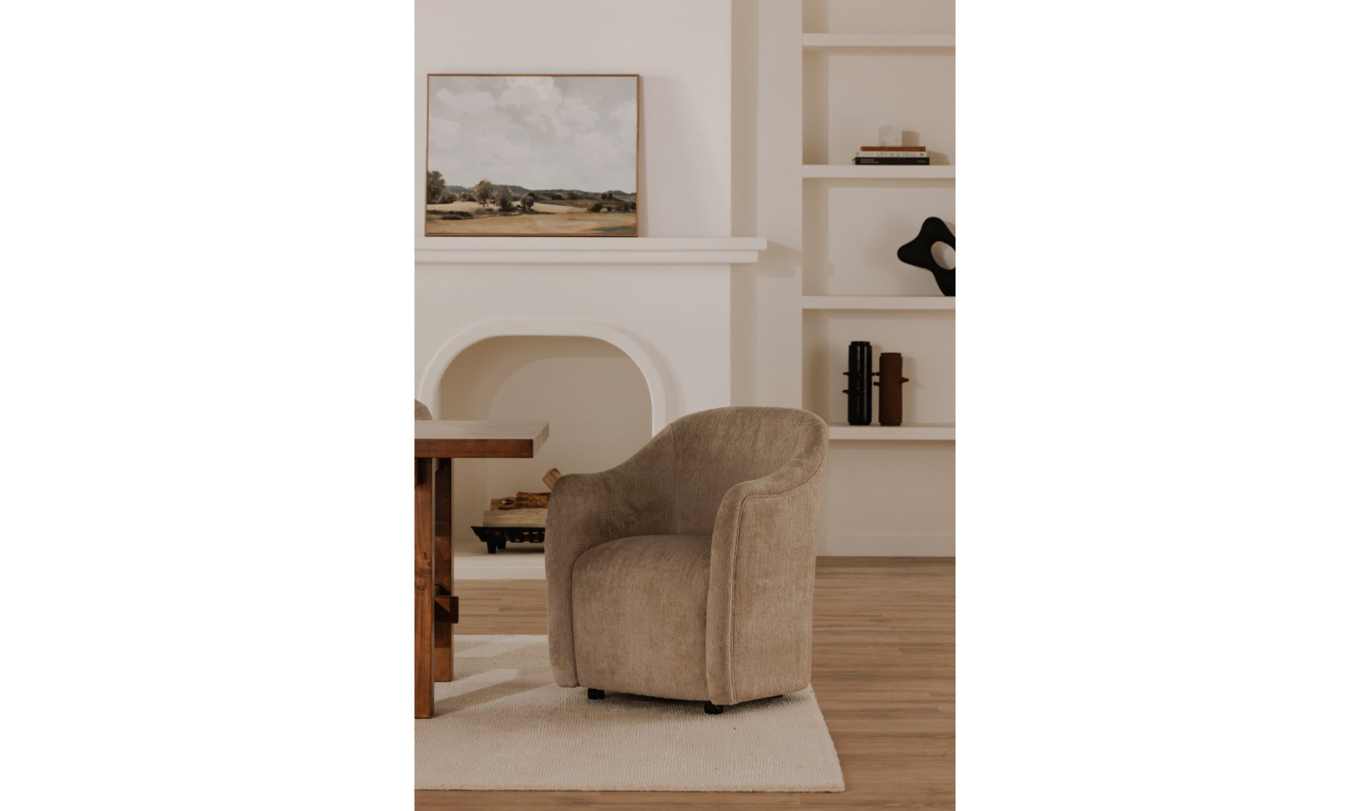 Drava Rolling Dining Chair