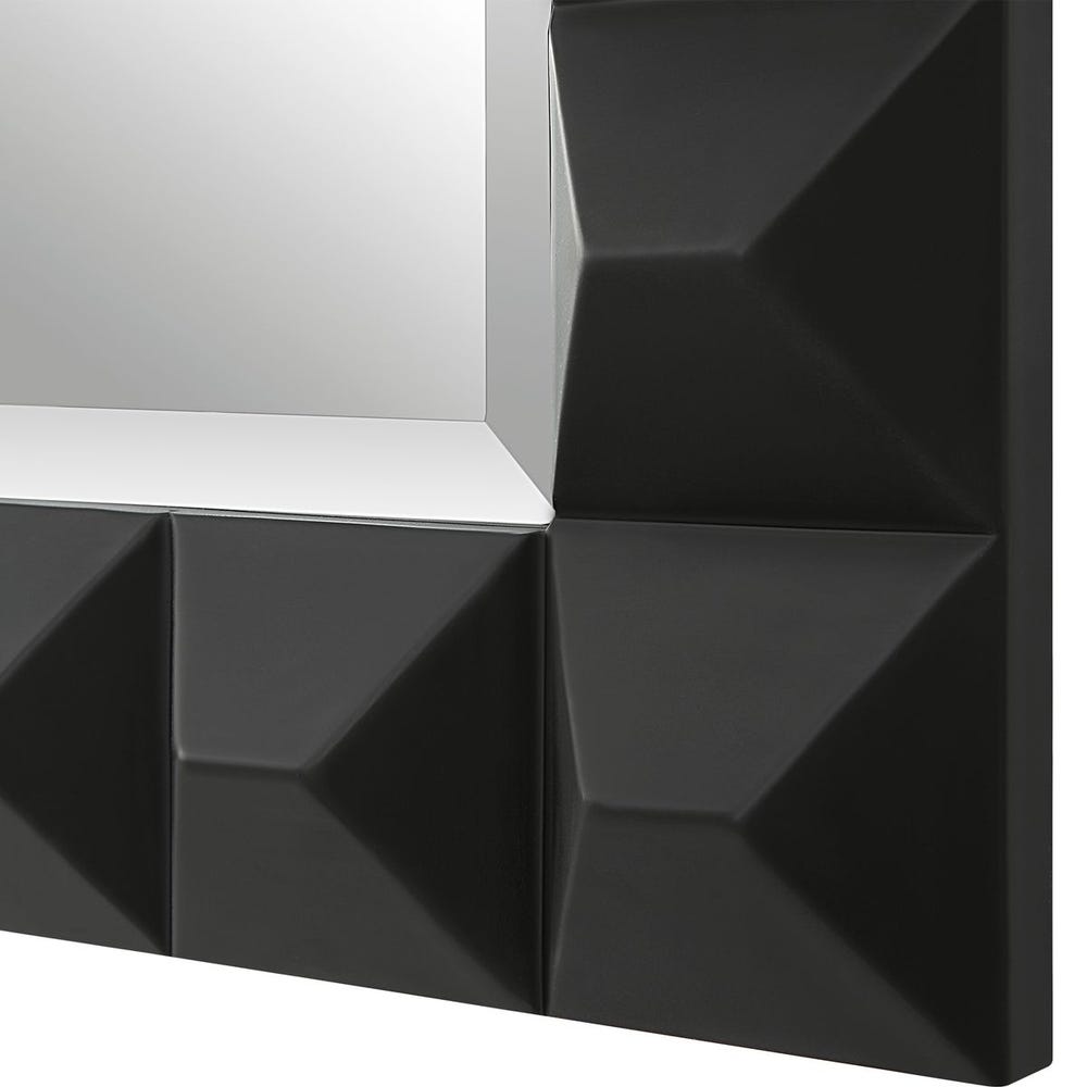 Studded Mirror, Black