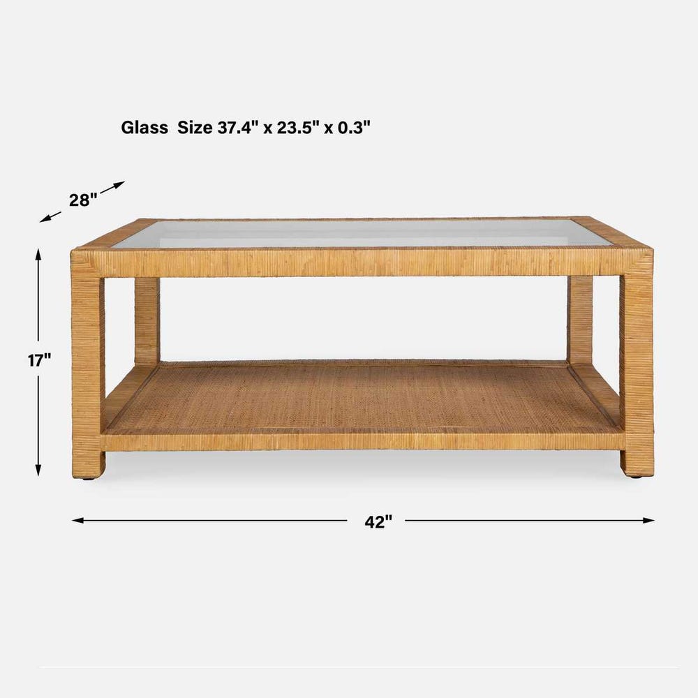 Kensing Coffee Table, Natural