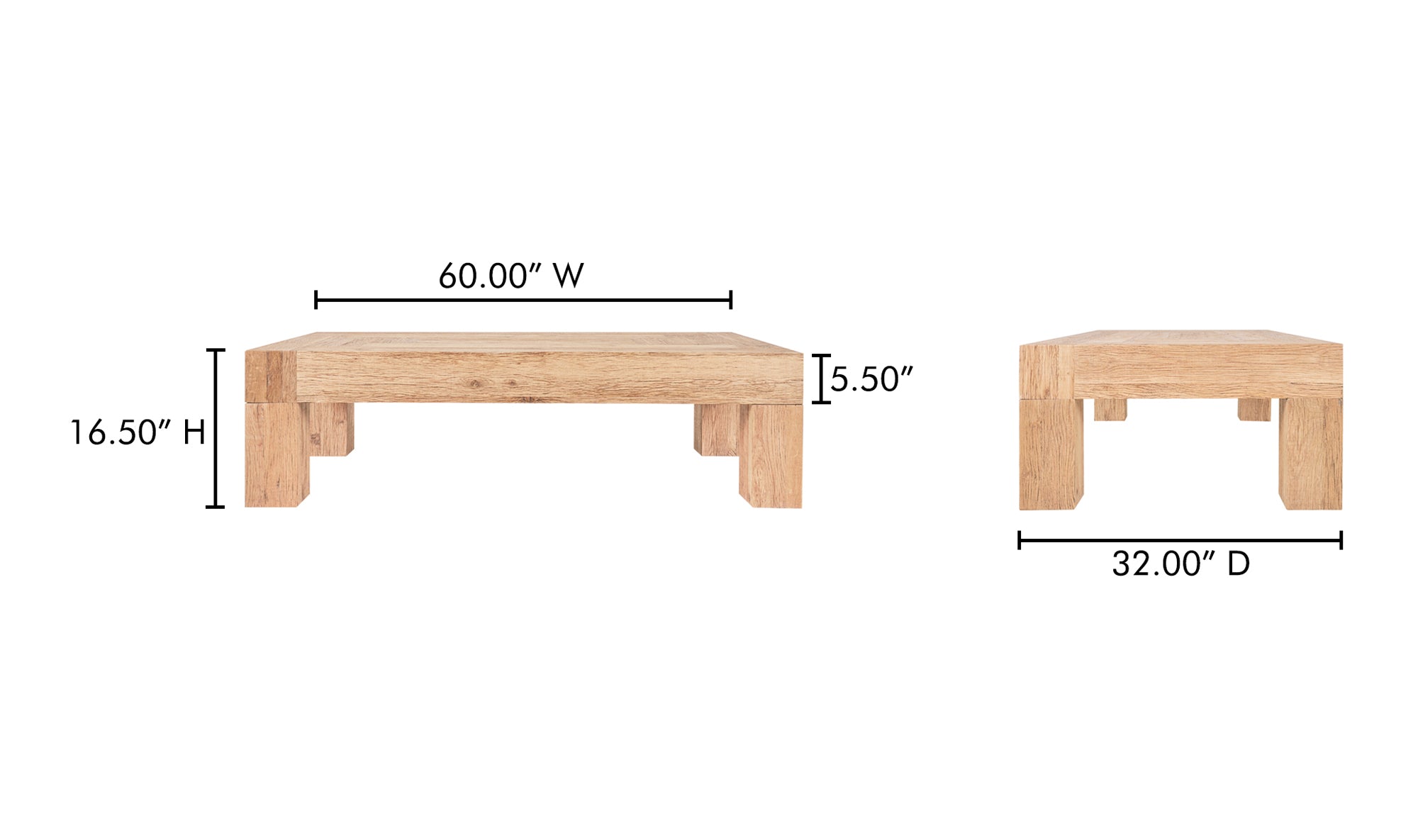 Evander Rectangle Coffee Table