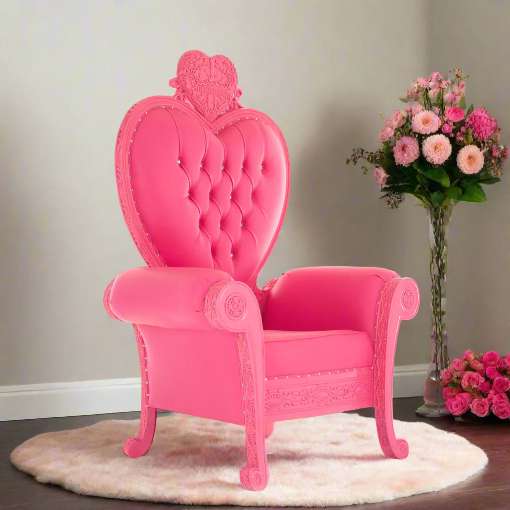 Royal Valentine Party Throne Chair