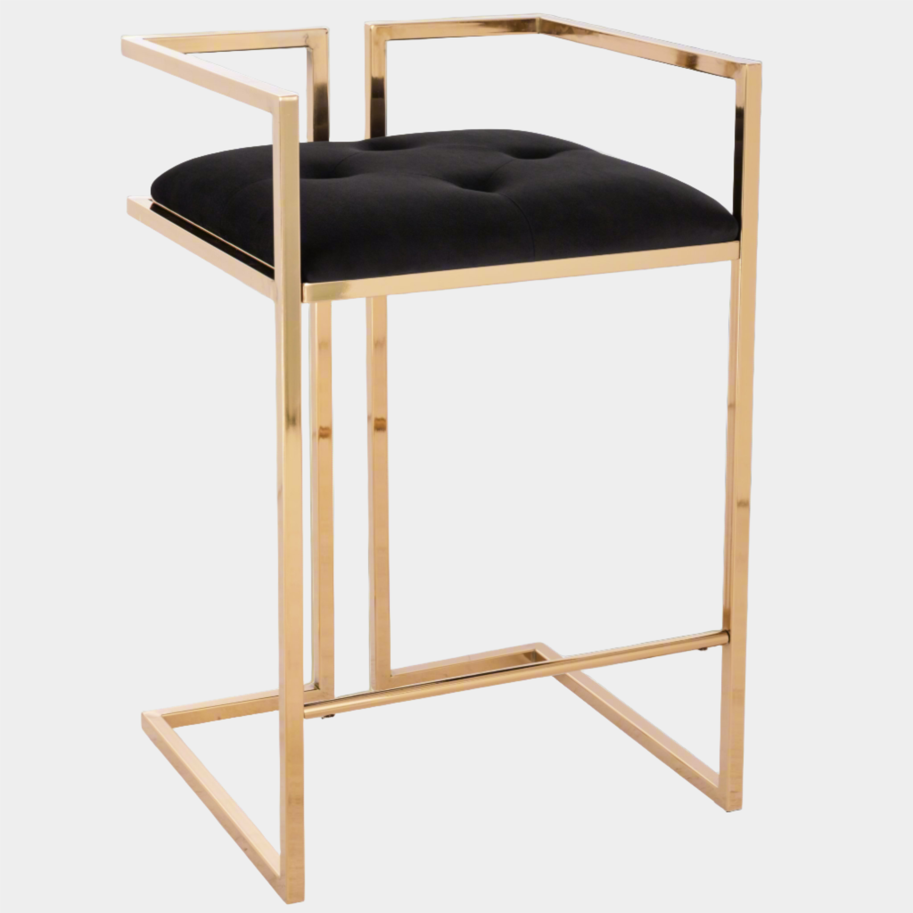 Harvey Velvet Stool