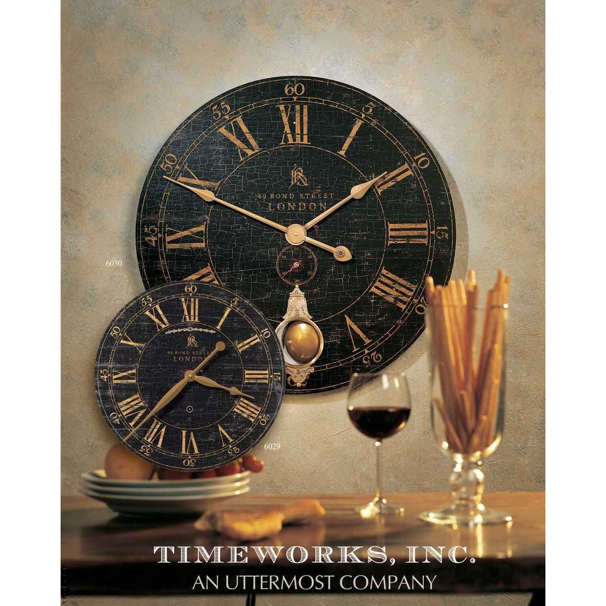 Bond Street Wall Clock