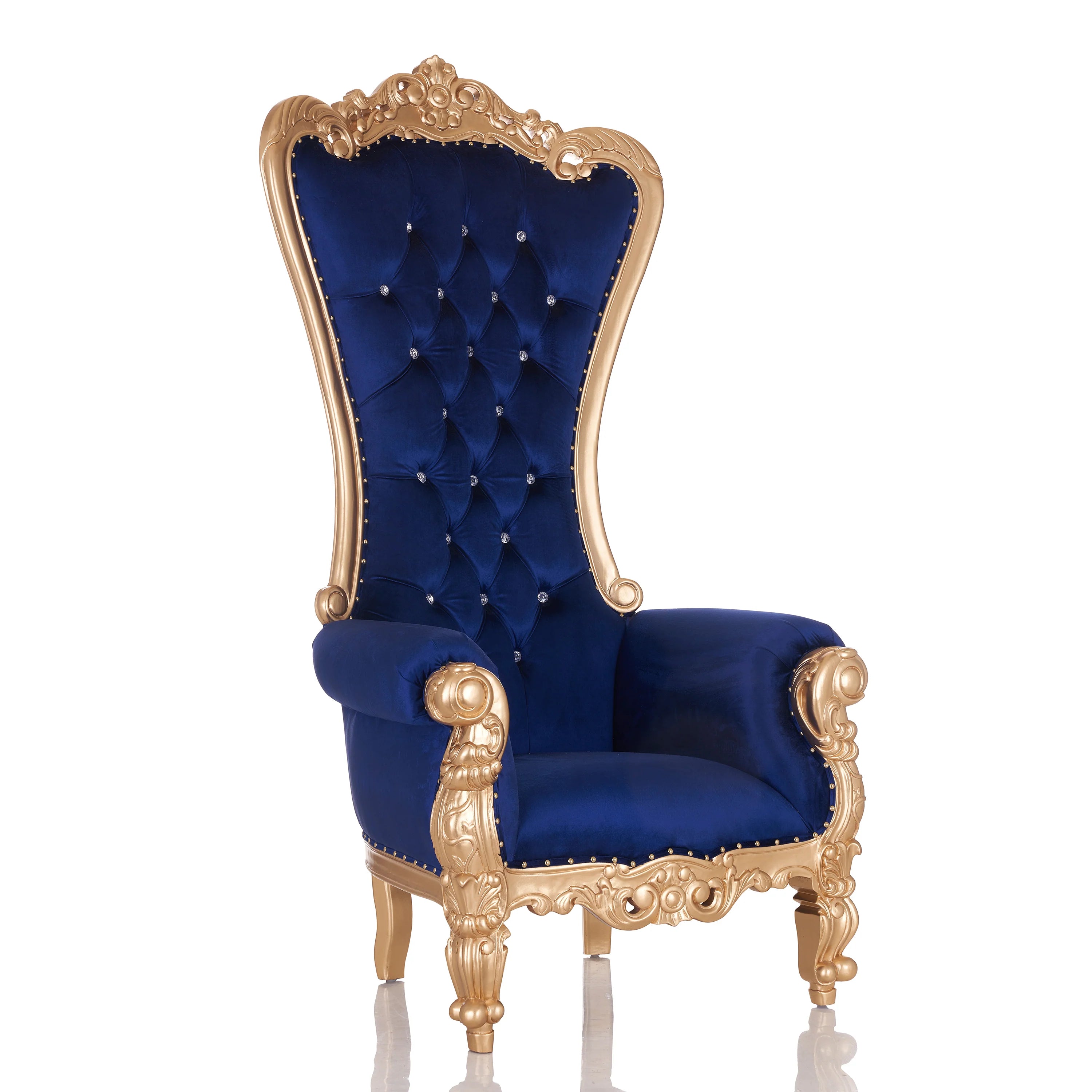 Chloe Throne Chair - Velvet