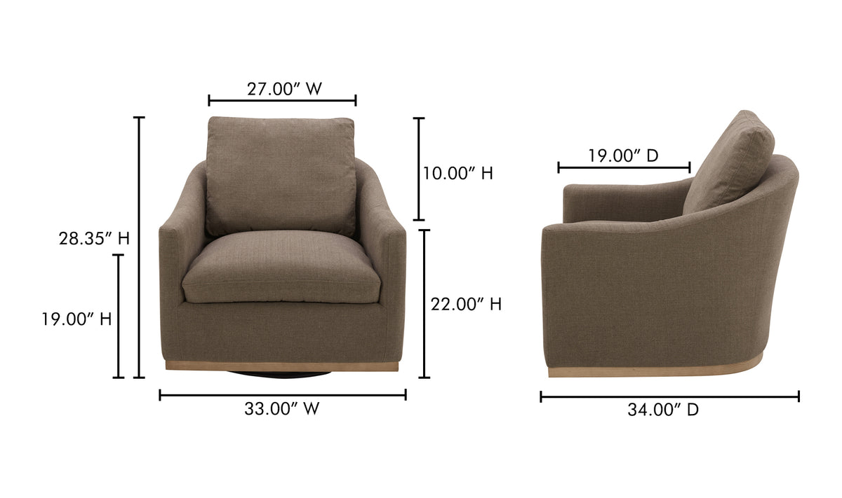 Linden Swivel Chair