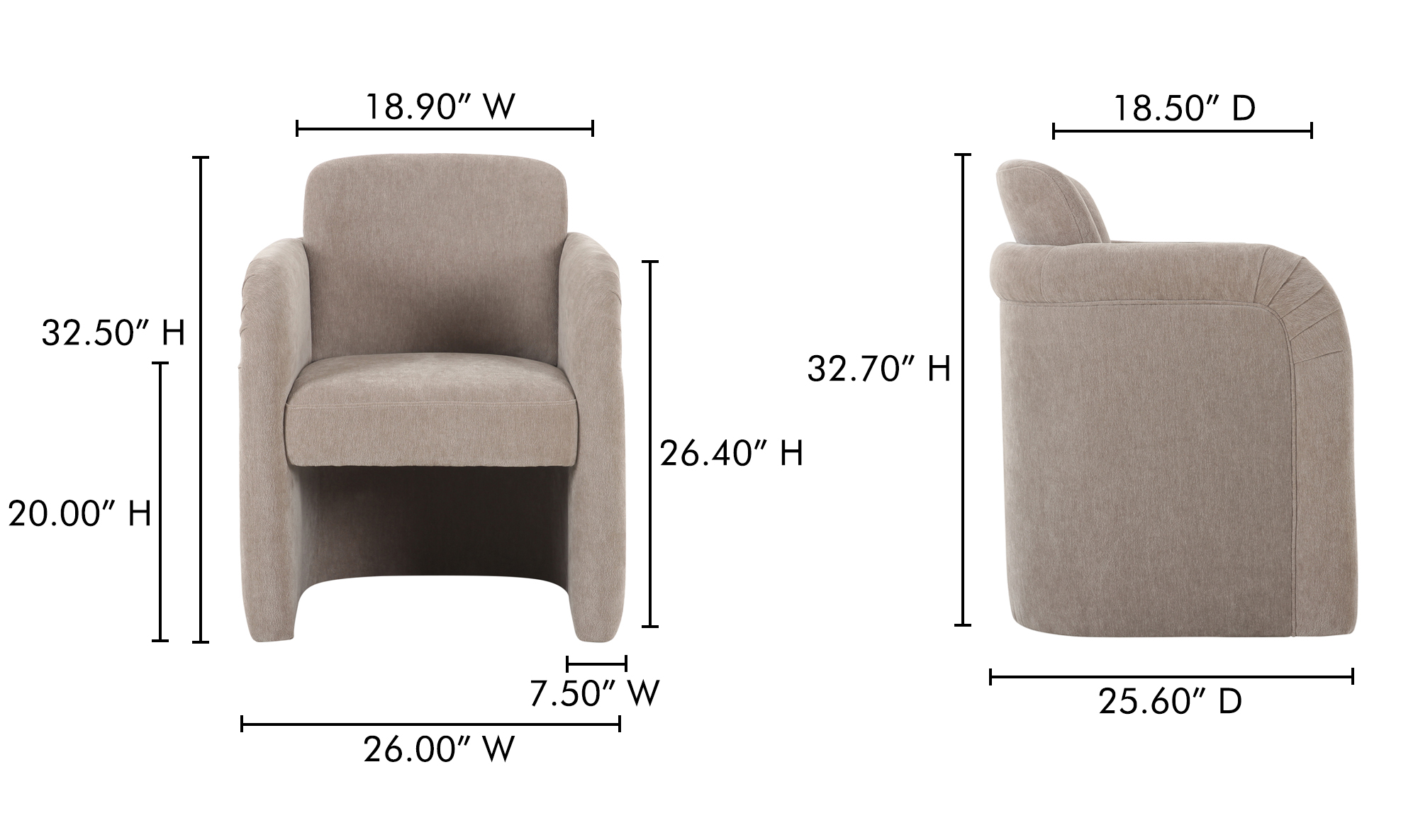 Mesto Rolling Dining Chair