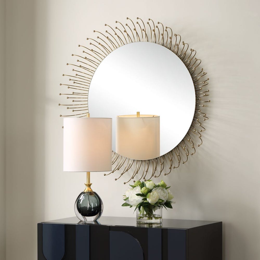 Aga Round Mirror